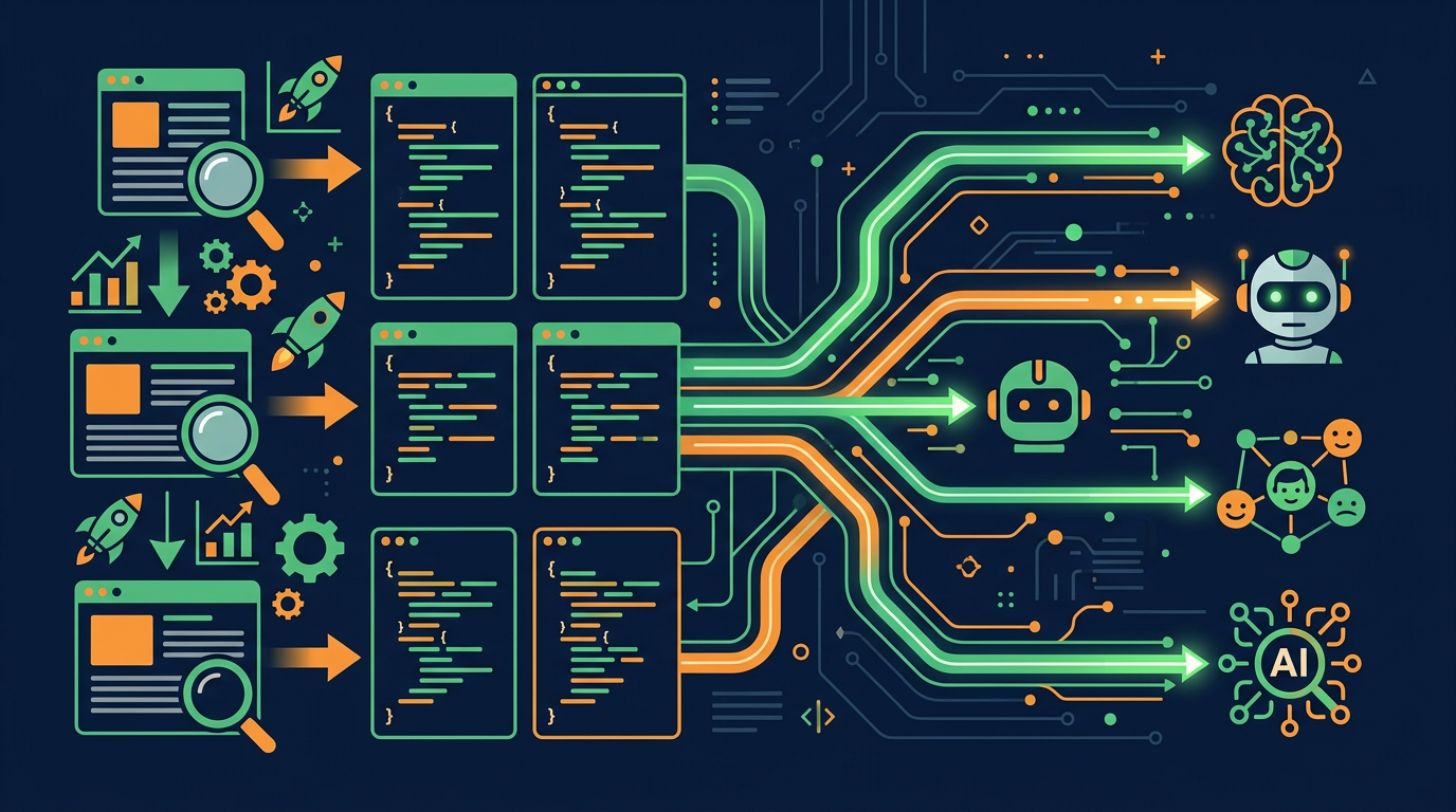 Structured data and content optimization tools for AI search