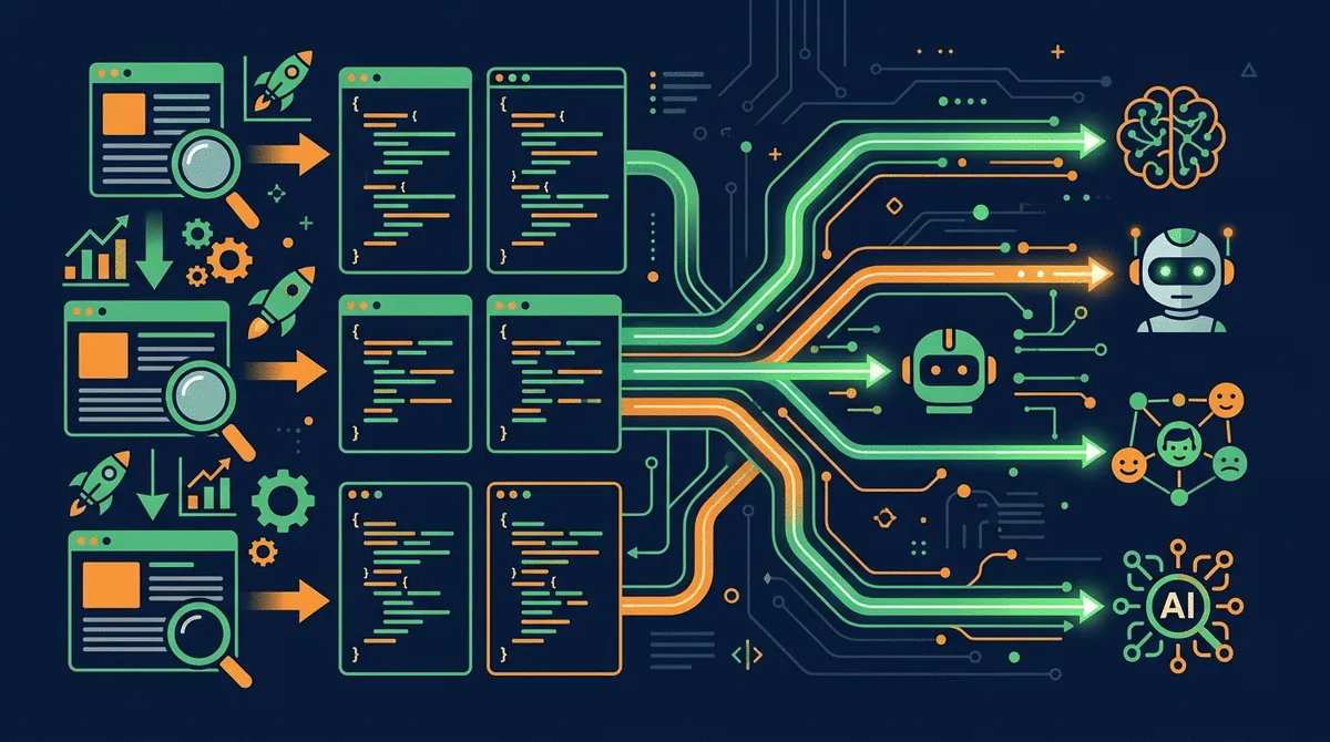 Structured data and content optimization tools for AI search