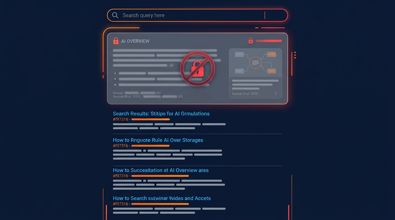Impact of blocking Google-Extended on AI visibility versus search ranking